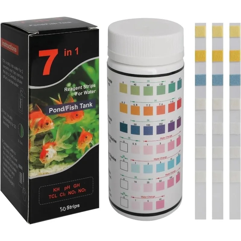 Aquarium Fish Quality - Strisce Reattive per Acquario, Kit di