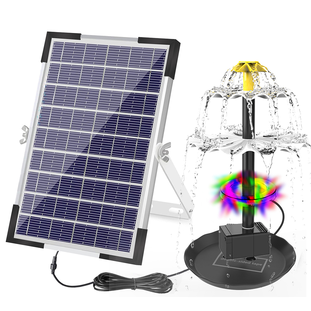 Aquarium Led Light - Pompa per fontana solare per vasca