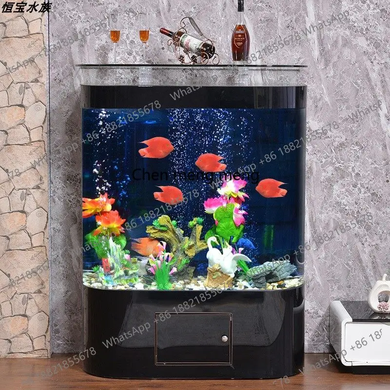Aquarium Fish Sale - Acquario curvo moderno e semplice in