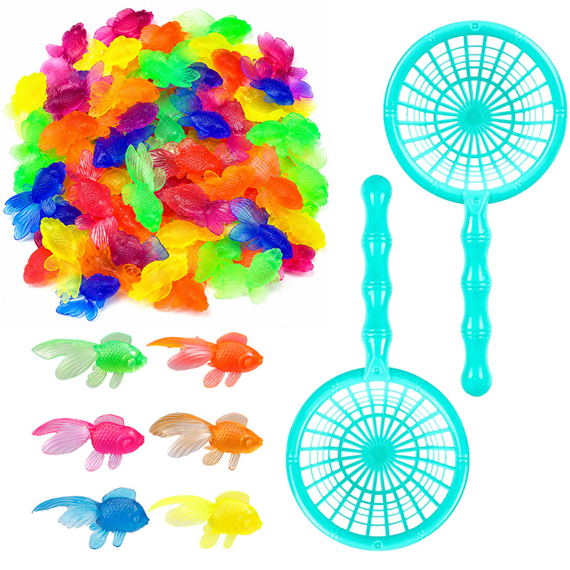 Aquarium Fish Buy - 10/20 Pezzi Pesciolini in Plastica con