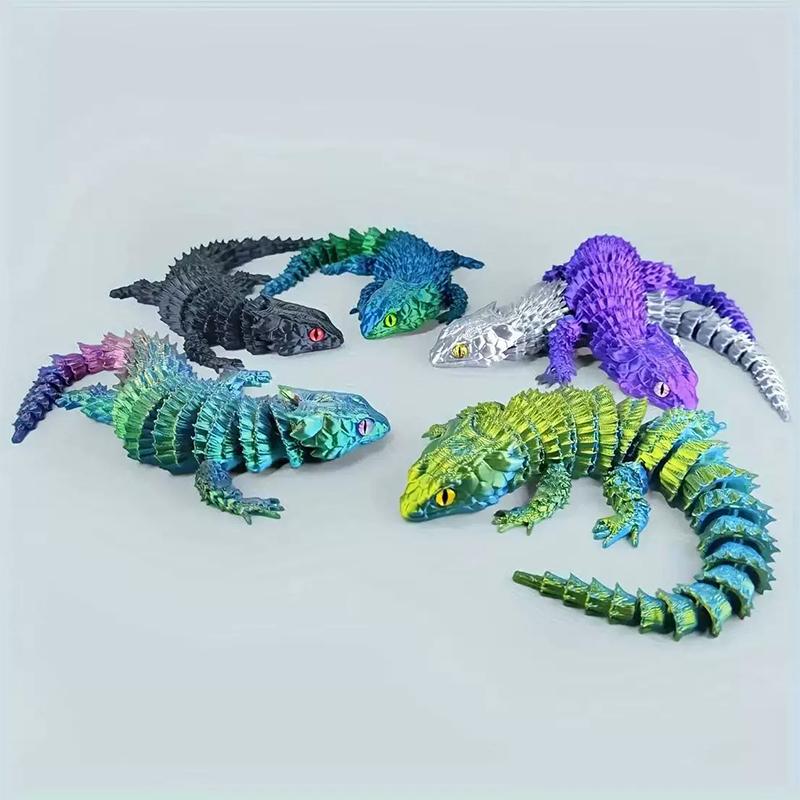 Aquarium Fish Buy - Statuette di Lucertole Connesse Stampate in
