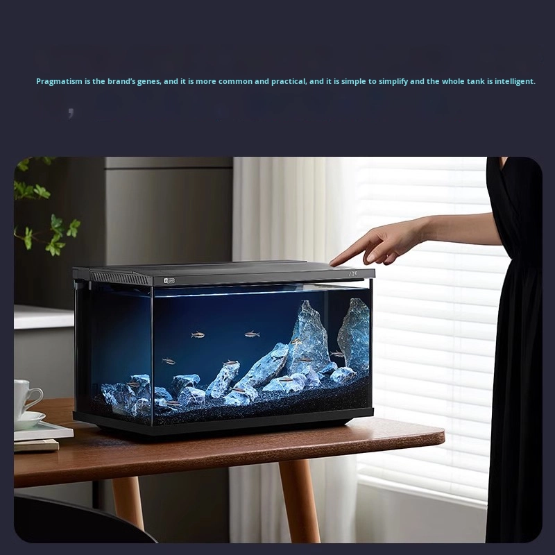 Aquarium Xxl - Acquario da Tavolo Intelligente con Vetro