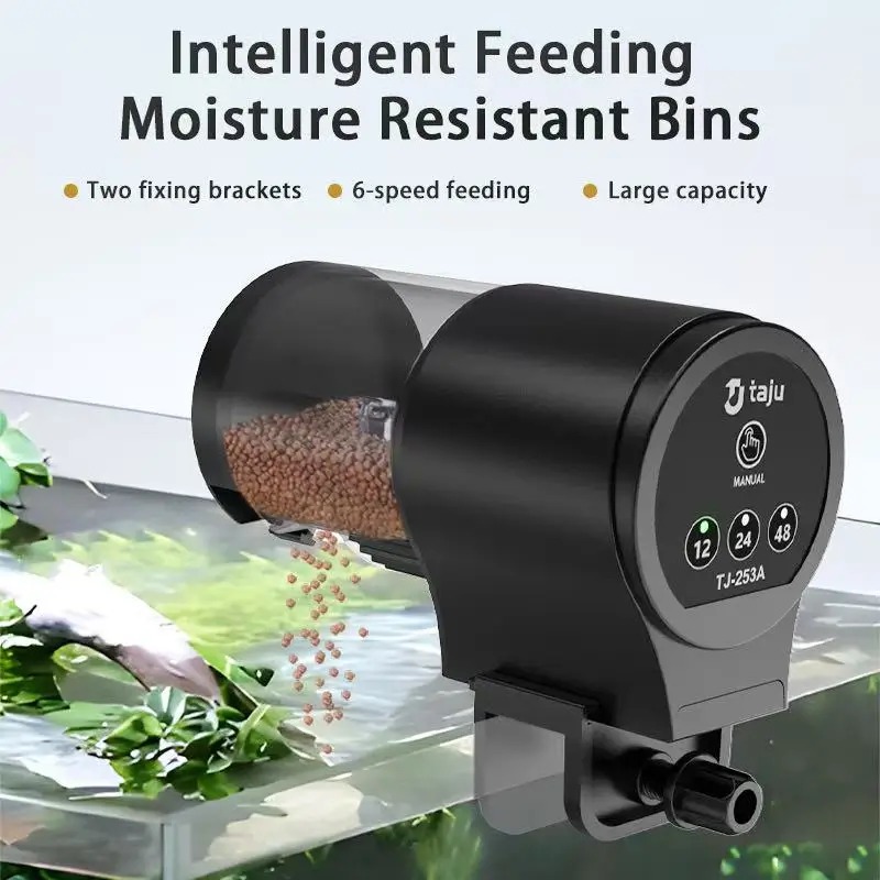 Aquarium Fish Feeder Automatic - Alimentatore per acquario Alimentatore temporizzato intelligente