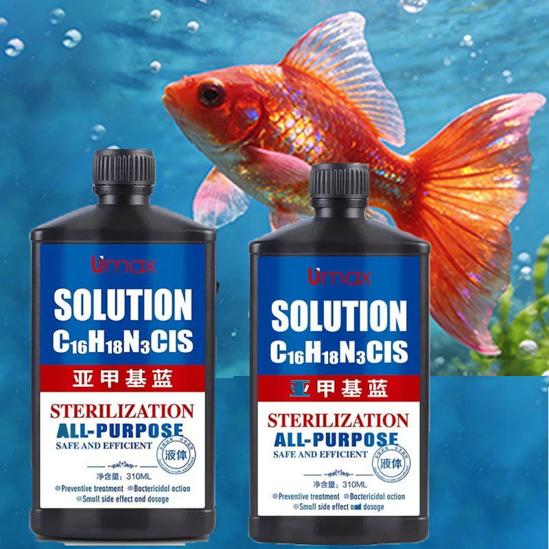 Aquarium Fish Vitamin - Soluzione di Blu di Metilene 1/2