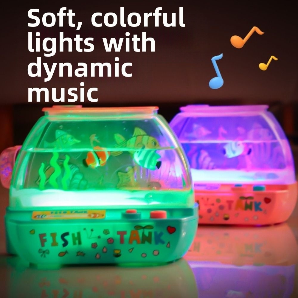 Aquarium Fish Electric - Creativo acquario artificiale giocattolo cartone animato