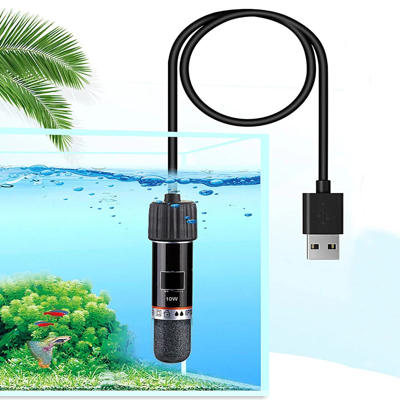 Aquarium Heater Submersible - Asta riscaldante USB Mini acquario per