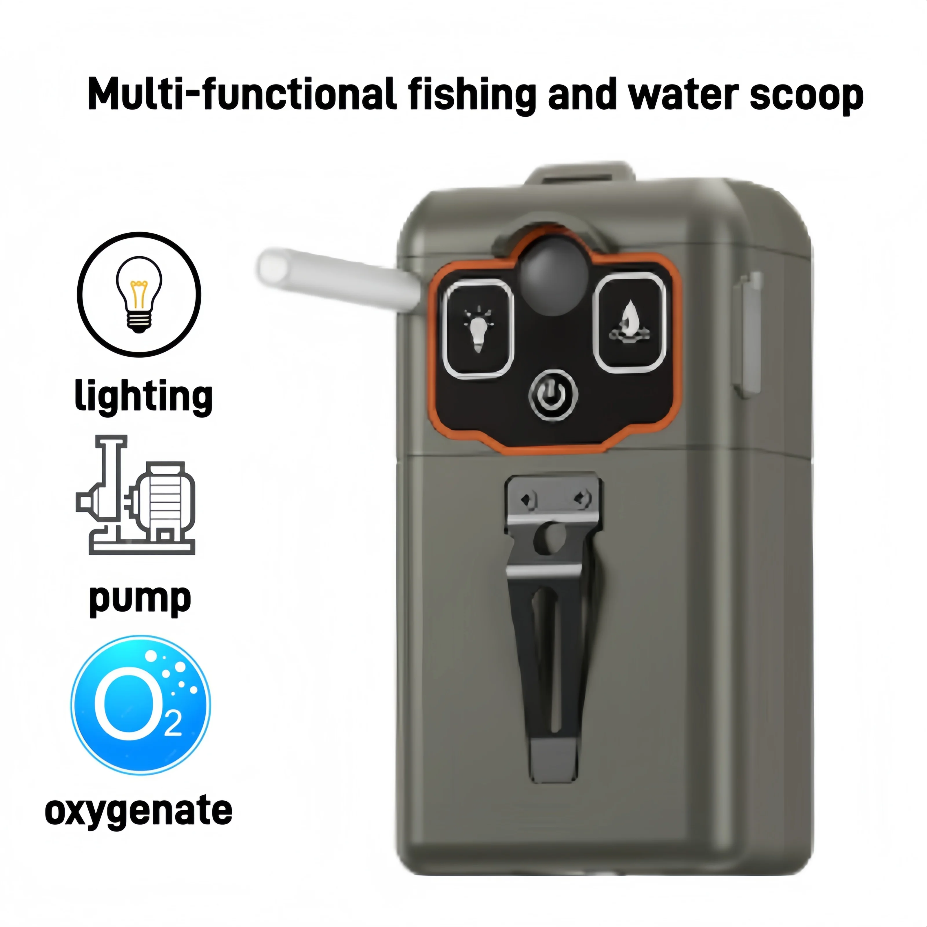 Aquarium Fish Electric - Pompa Elettrica Portatile per Trasferimento Acqua,