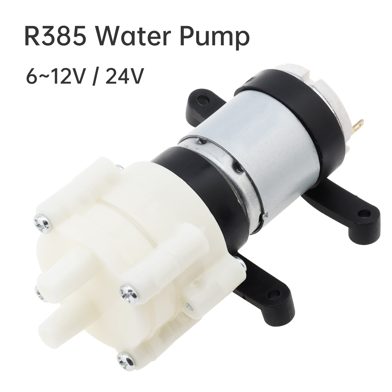 Aquarium Fish Electric - R385 Mini Pompa Acqua Motore 6-12V/24V