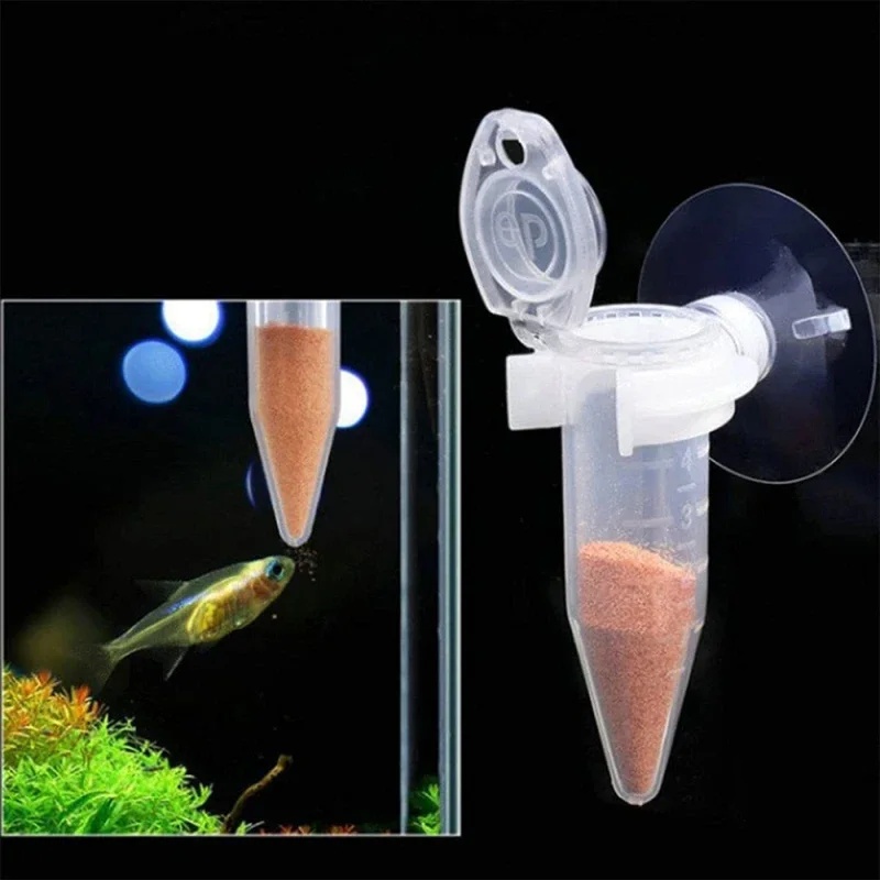 Aquarium Fish Feeder Automatic - Alimentatore automatico per pesci Cono Gamberetti
