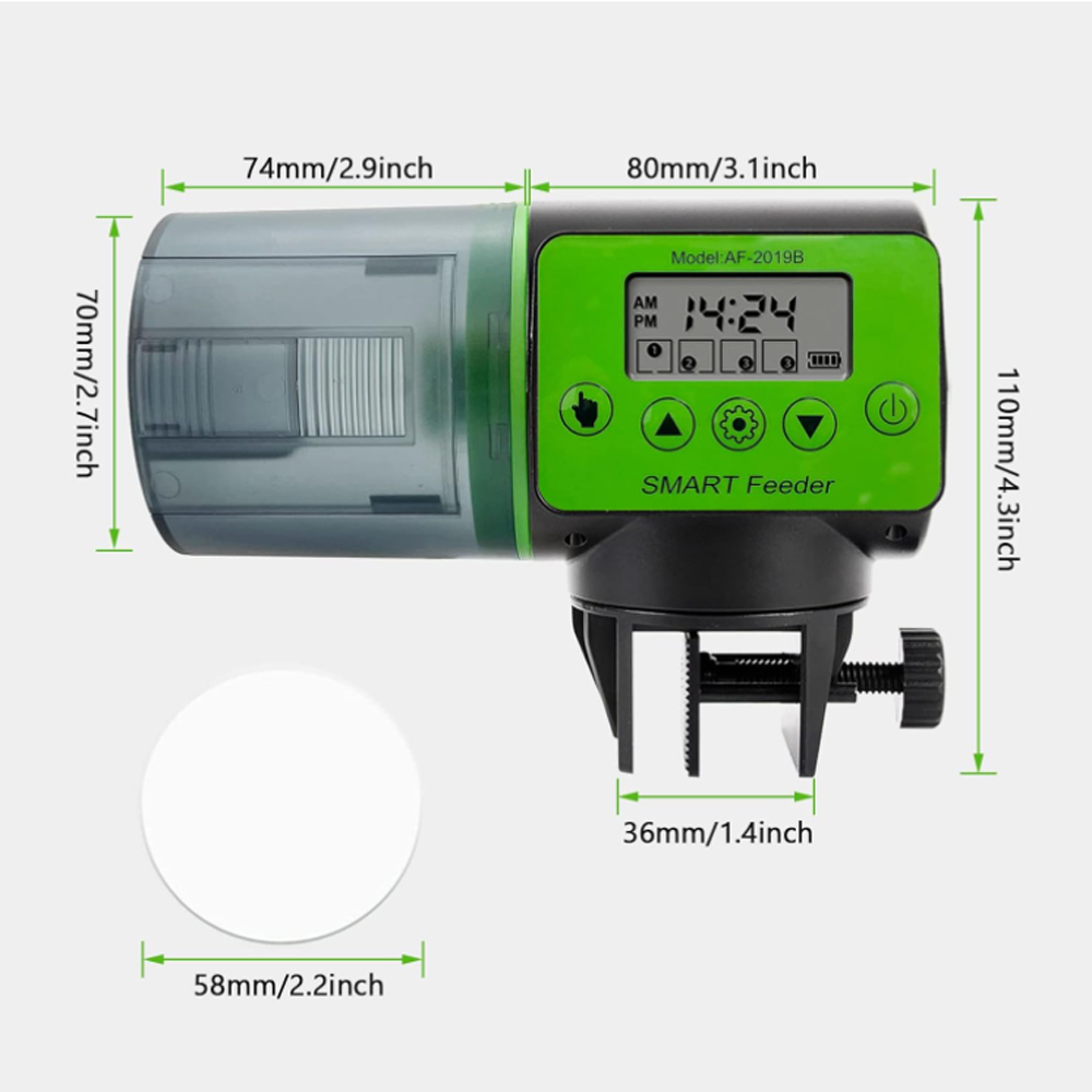 Alimentatore automatico per ac - Aquarium Fish Feeder Automatic recensione e prezzo