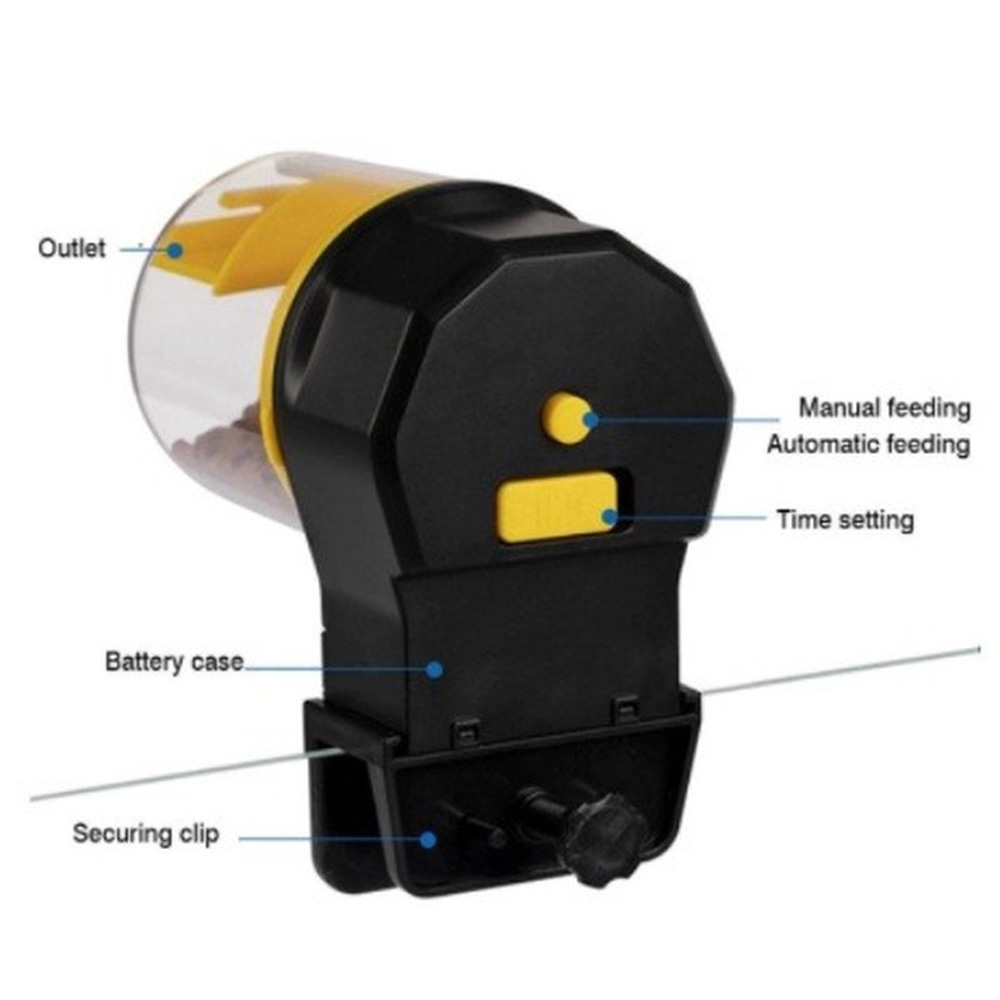 Alimentatore automatico per ac - Aquarium Fish Feeder Automatic recensione e prezzo