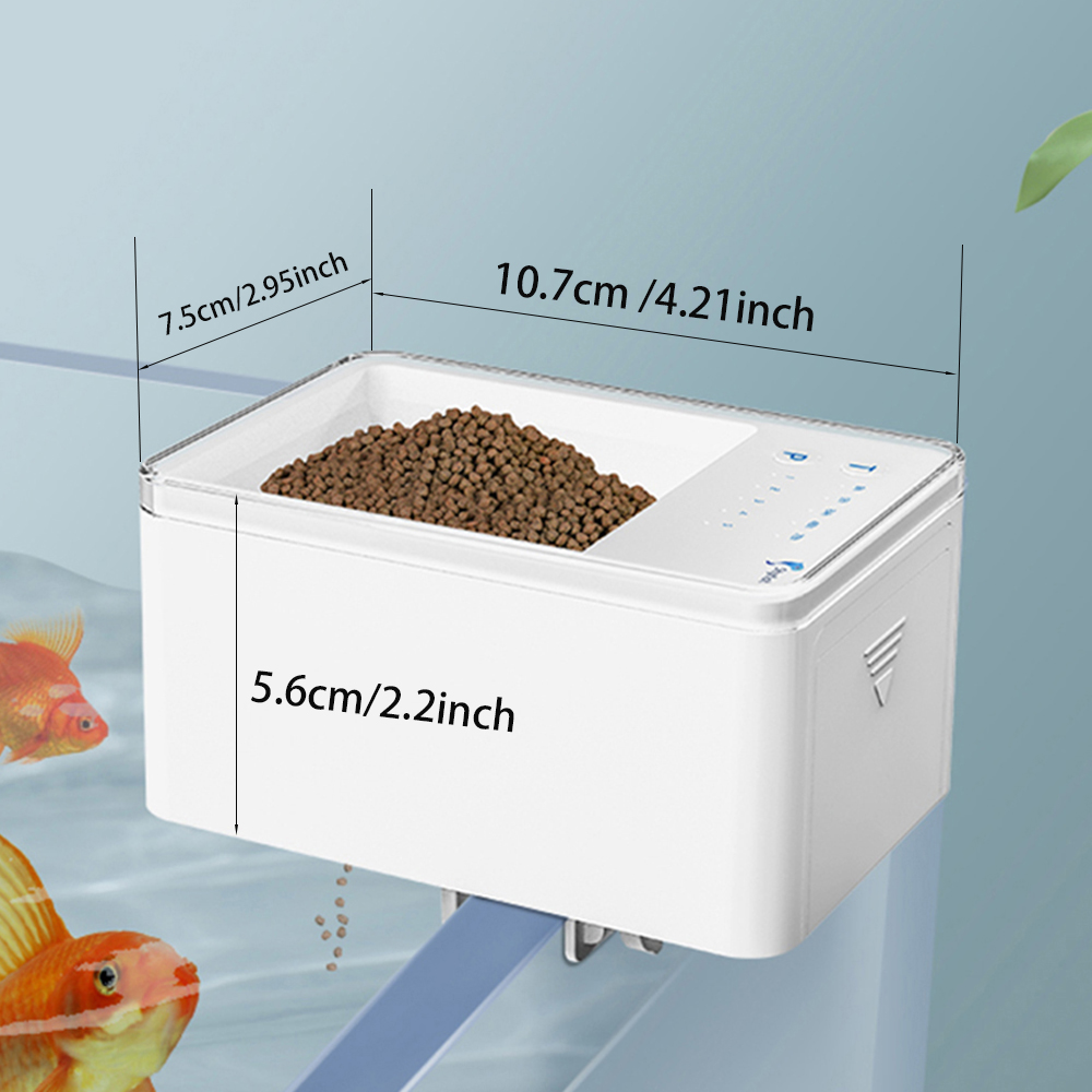 Alimentatore per pesci di gran - Aquarium Fish Feeder Automatic recensione e prezzo