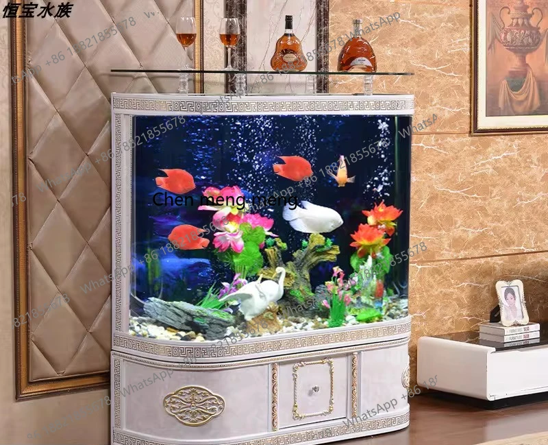 Acquario curvo moderno e sempl - Aquarium Fish Sale recensione e prezzo
