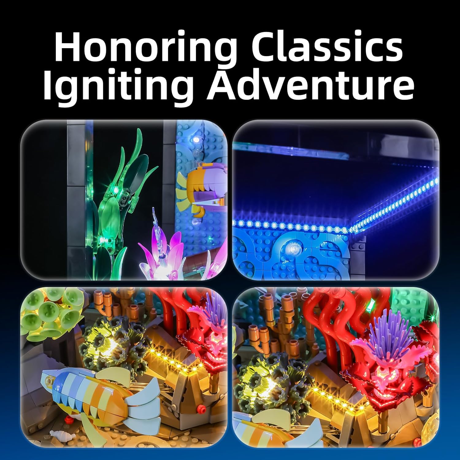 Hprosper Luce LED per Lego 103 - Aquarium Led Light recensione e prezzo