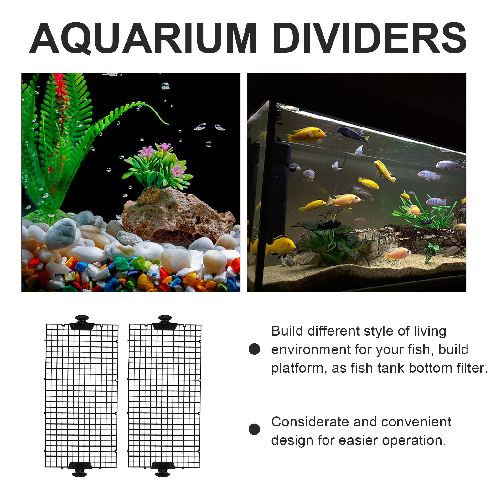 1 Set Divisorio Premium in PVC - Tank Divider Mesh recensione e prezzo