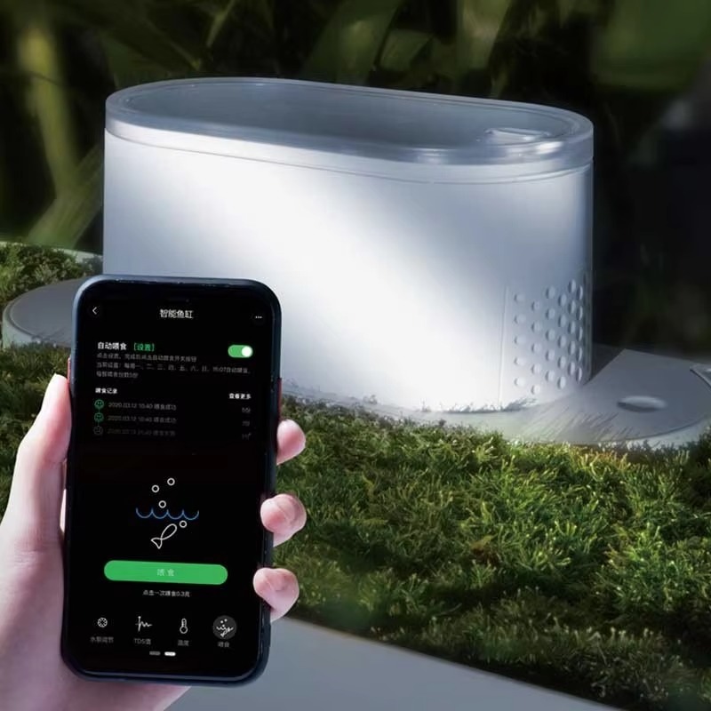 Acquario Smart da Tavolo con A - Aquarium Fish Feeder Automatic recensione e prezzo