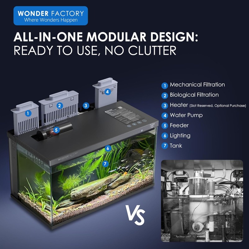 Acquario Intelligente, Vasca p - Aquarium Fish Feeder Automatic recensione e prezzo