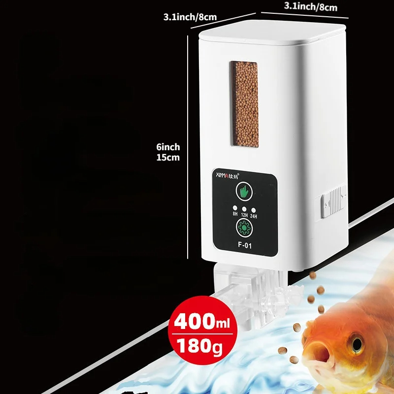 400ml Acquario Automatische Fe - Aquarium Fish Feeder Automatic recensione e prezzo