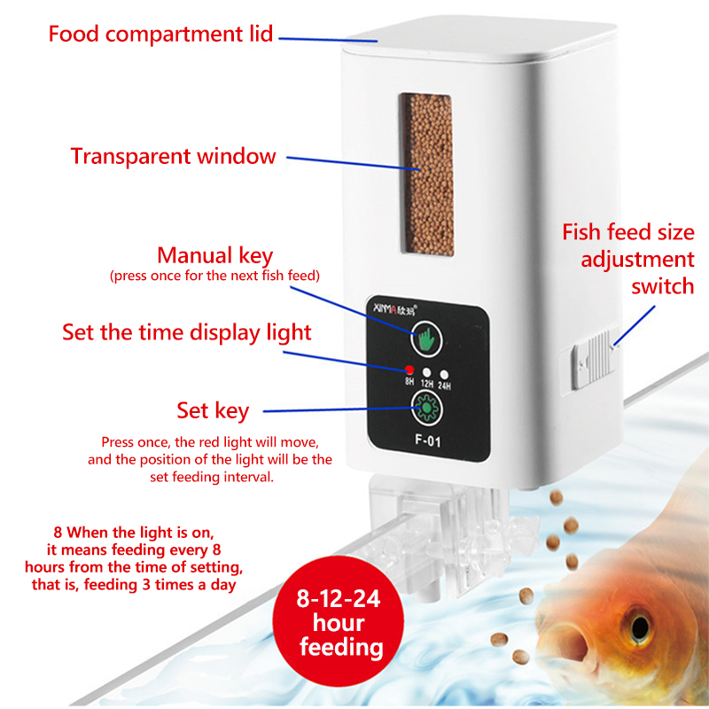 400ml Acquario Automatische Fe - Aquarium Fish Feeder Automatic recensione e prezzo